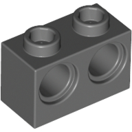 Technic Brick 1 x 2 [2 Pin Holes] (32000)