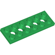 Technic Plate 2 x 6 [5 Holes] (32001)