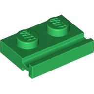 Plate Special 1 x 2 with Door Rail (32028)