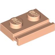 Plate Special 1 x 2 with Door Rail (32028)