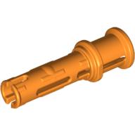 Technic Pin Long with Friction Ridges Lengthwise and Stop Bush [3 Lateral Holes, Big Pin Hole] (32054)