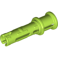 Technic Pin Long with Friction Ridges Lengthwise and Stop Bush [3 Lateral Holes, Big Pin Hole] (32054)