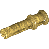Technic Pin Long with Friction Ridges Lengthwise and Stop Bush [3 Lateral Holes, Big Pin Hole] (32054)
