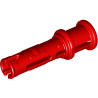 Technic Pin Long with Friction Ridges Lengthwise and Stop Bush [3 Lateral Holes, Big Pin Hole] (32054)