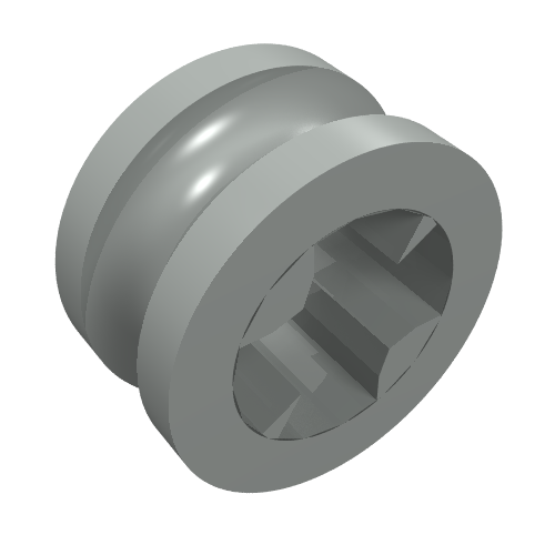 Technic Bush 1/2 Smooth with Axle Hole Reduced (32123a)