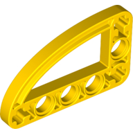 Technic Beam 3 x 5 L-Shape with Quarter Ellipse Thin (32250)