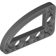 Technic Beam 3 x 5 L-Shape with Quarter Ellipse Thin (32250)