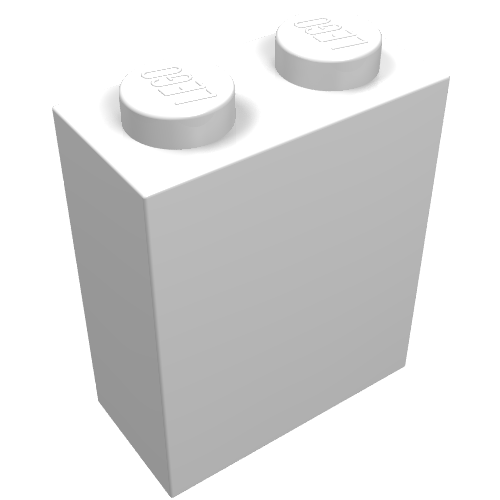 Brick 1 x 2 x 2 with Inside Axle Holder (3245b)