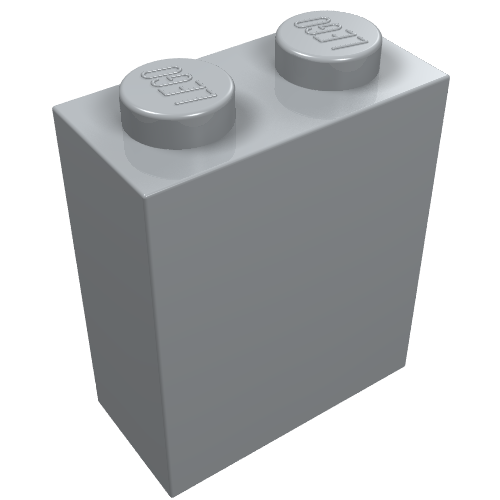 Brick 1 x 2 x 2 with Inside Axle Holder (3245b)