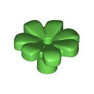Plant, Flower, Minifig Accessory with 7 Thick Petals and Pin (32606)