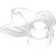 Plant, Plate 1 x 1 Round with 3 Leaves (32607)