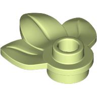 Plant, Plate 1 x 1 Round with 3 Leaves (32607)