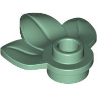 Plant, Plate 1 x 1 Round with 3 Leaves (32607)