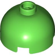 Brick Round 2 x 2 Dome Top, Vented Stud (3262)