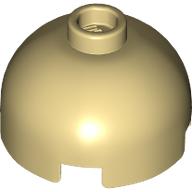 Brick Round 2 x 2 Dome Top, Vented Stud (3262)
