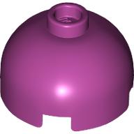 Brick Round 2 x 2 Dome Top, Vented Stud (3262)