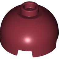 Brick Round 2 x 2 Dome Top, Vented Stud (3262)