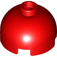 Brick Round 2 x 2 Dome Top, Vented Stud (3262)