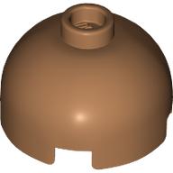 Brick Round 2 x 2 Dome Top, Vented Stud (3262)