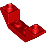 Slope Inverted 45° 4 x 1 Double with 1 x 2 Recessed (32802)