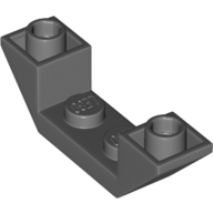 Slope Inverted 45° 4 x 1 Double with 1 x 2 Recessed (32802)