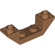 Slope Inverted 45° 4 x 1 Double with 1 x 2 Recessed (32802)