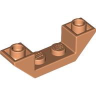 Slope Inverted 45° 4 x 1 Double with 1 x 2 Recessed (32802)
