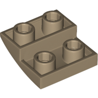 Slope Curved 2 x 2 x 2/3 Inverted (32803)