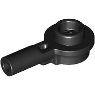 Plate Round 1 x 1 with Hollow Stud and Horizontal Bar 1L (32828)