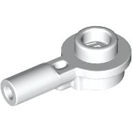 Plate Round 1 x 1 with Hollow Stud and Horizontal Bar 1L (32828)