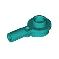 Plate Round 1 x 1 with Hollow Stud and Horizontal Bar 1L (32828)