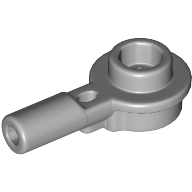 Plate Round 1 x 1 with Hollow Stud and Horizontal Bar 1L (32828)