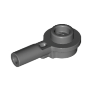 Plate Round 1 x 1 with Hollow Stud and Horizontal Bar 1L (32828)