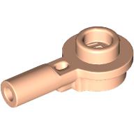 Plate Round 1 x 1 with Hollow Stud and Horizontal Bar 1L (32828)