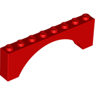 Brick Arch 1 x 8 x 2 (3308)