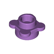 Plant, Flower, Plate Round 1 x 1 with 4 Petals (33291)