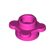 Plant, Flower, Plate Round 1 x 1 with 4 Petals (33291)