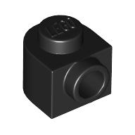 Plate 1 x 1 x 2/3 Half Round with Side Stud (3386)