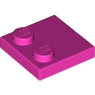Plate Special 2 x 2 with Only 2 studs (33909)