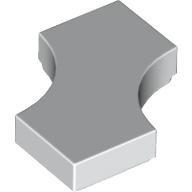 Tile Special 2 x 2 with 2 Quarter Round Cutouts (3396)