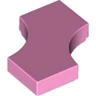 Tile Special 2 x 2 with 2 Quarter Round Cutouts (3396)