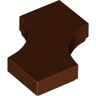 Tile Special 2 x 2 with 2 Quarter Round Cutouts (3396)
