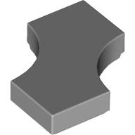 Tile Special 2 x 2 with 2 Quarter Round Cutouts (3396)