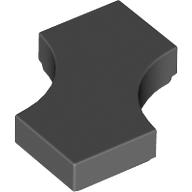 Tile Special 2 x 2 with 2 Quarter Round Cutouts (3396)