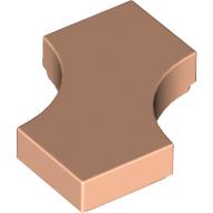 Tile Special 2 x 2 with 2 Quarter Round Cutouts (3396)