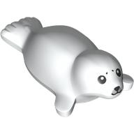 Animal, Seal, Pup (Baby) Black Eyes print (3399pr0001)