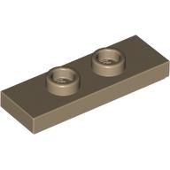 Plate Special 1 x 3 with 2 Studs with Groove and Inside Stud Holder (Jumper) (34103)