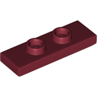 Plate Special 1 x 3 with 2 Studs with Groove and Inside Stud Holder (Jumper) (34103)