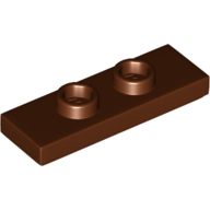 Plate Special 1 x 3 with 2 Studs with Groove and Inside Stud Holder (Jumper) (34103)
