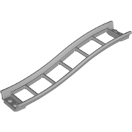 Vehicle Track, Roller Coaster Ramp Small, 3 Bricks Elevation (34738)